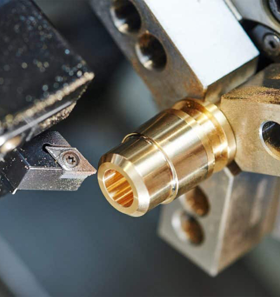 Precision brass manufacturing support and production environment